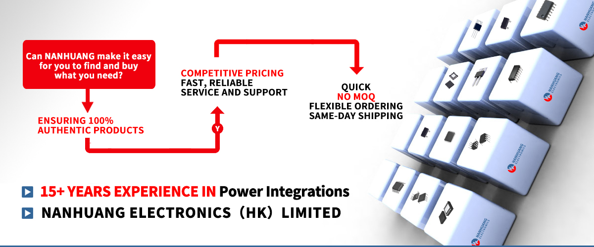 NHE Offers a Wide Variety of Semiconductors from Power Integrations Authorized Distributor