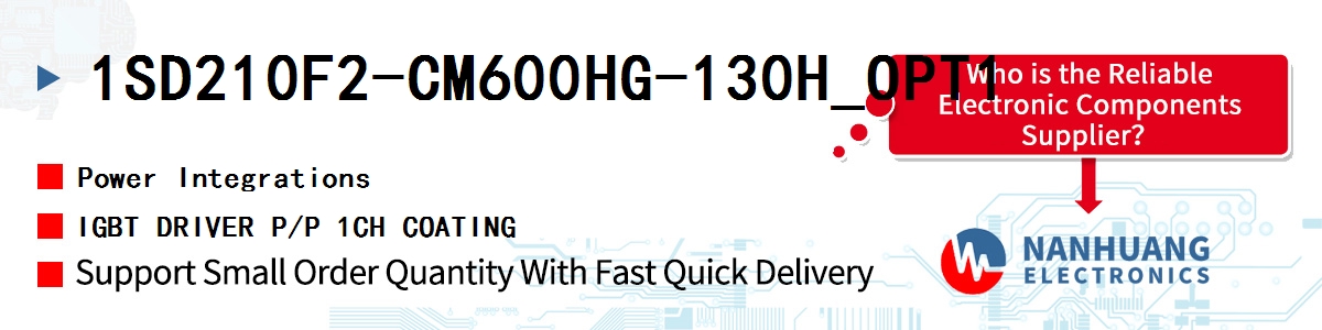 1SD210F2-CM600HG-130H_OPT1 Power Integrations IGBT DRIVER P/P 1CH COATING