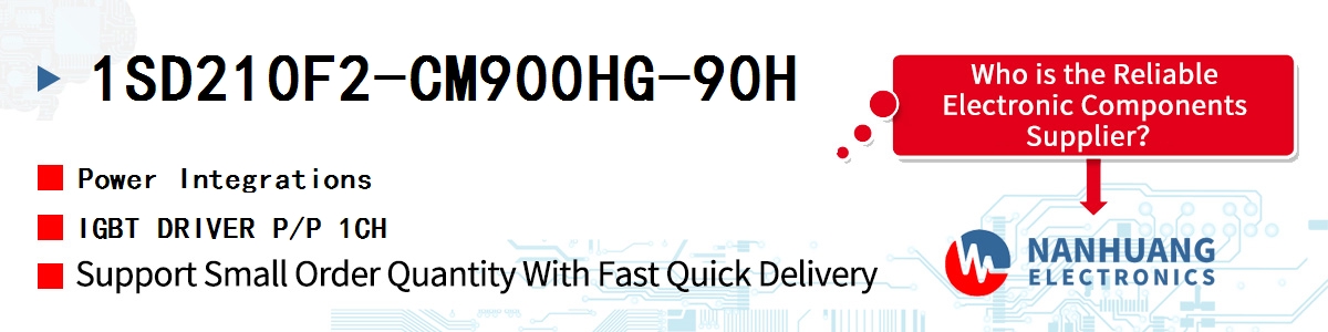 1SD210F2-CM900HG-90H Power Integrations IGBT DRIVER P/P 1CH