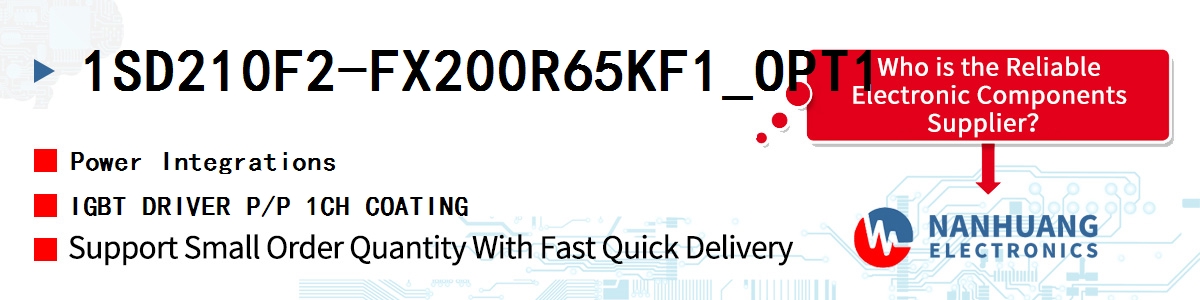 1SD210F2-FX200R65KF1_OPT1 Power Integrations IGBT DRIVER P/P 1CH COATING
