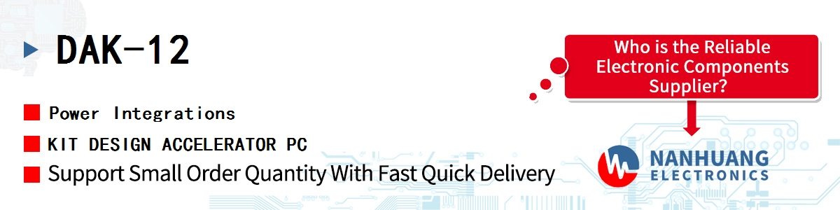 DAK-12 Power Integrations KIT DESIGN ACCELERATOR PC