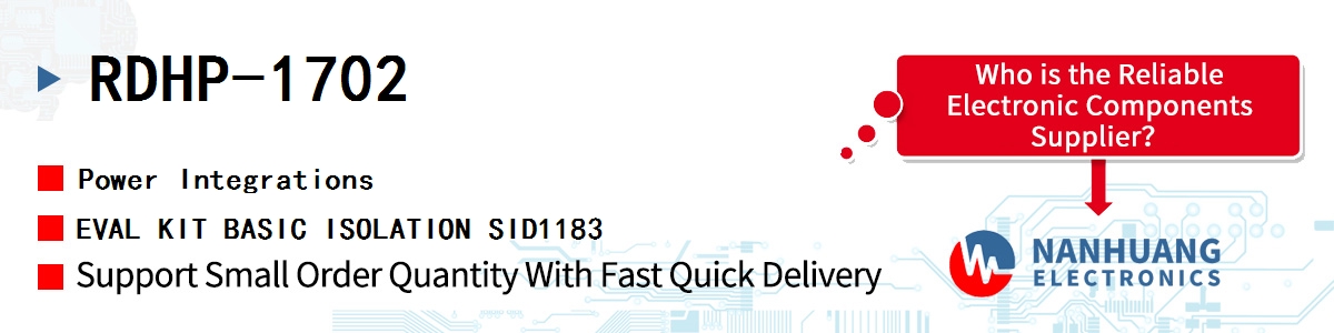 RDHP-1702 Power Integrations EVAL KIT BASIC ISOLATION SID1183